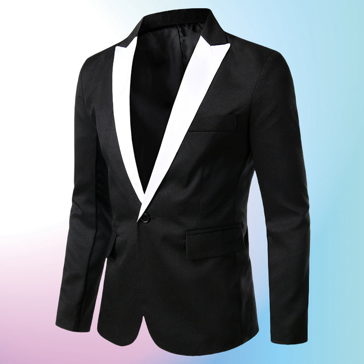 Herren elegante Smokingjacke im modernen Slim-Fit Echoarchiv