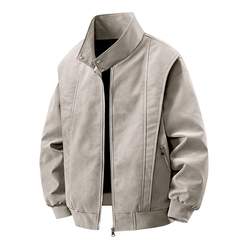 Herren Modische Bikerjacke Echo Archiv 1787738058