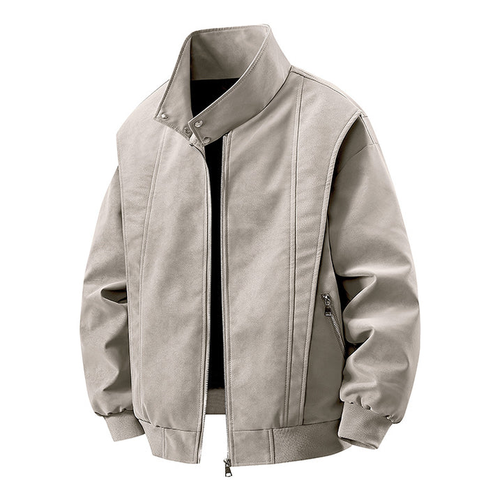 Herren Modische Bikerjacke Echo Archiv 1787738058