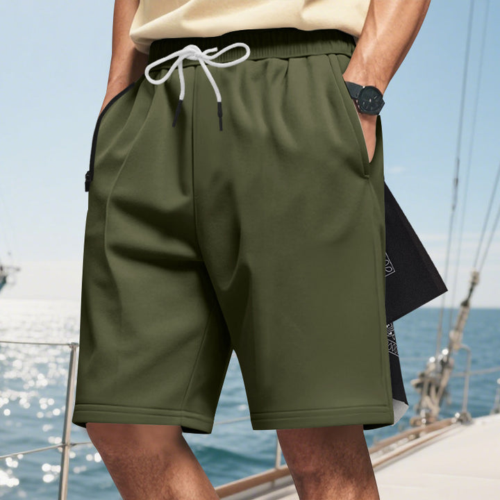 Herren Sportliche Segelshorts mit praktischen Seitentaschen und elastischem Bund Echoarchiv