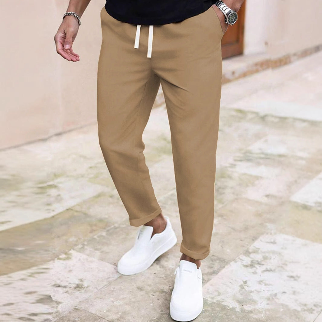 Herren Freizeithose mit elastischem Bund und praktischen Taschen Echoarchiv