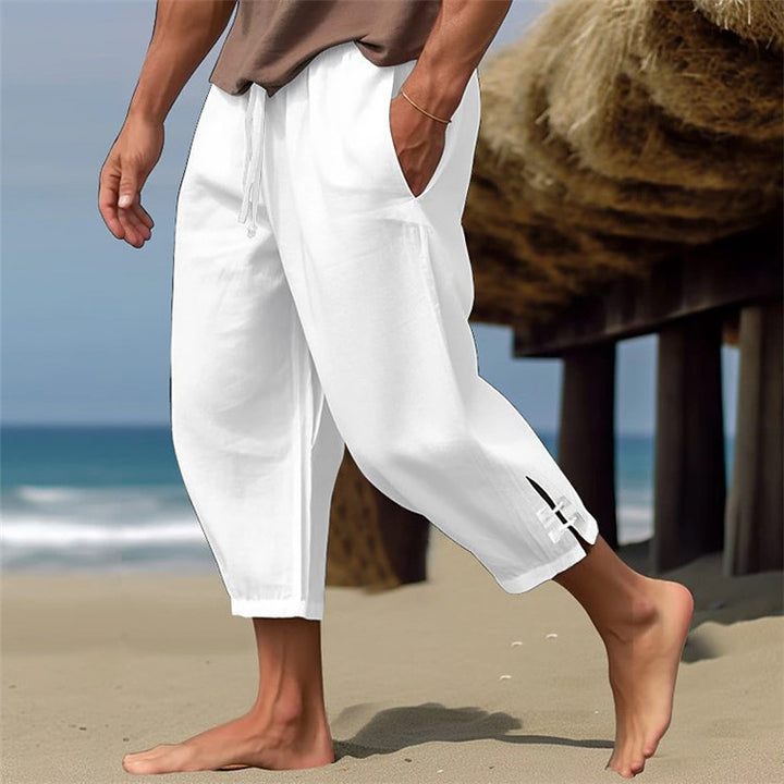 Herren luftige entspannte Strandhose Echoarchiv