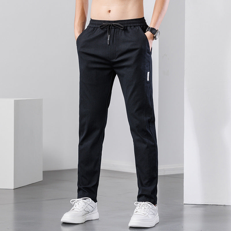 Herren Sportliche Freizeithose mit elastischem Bund Echoarchiv