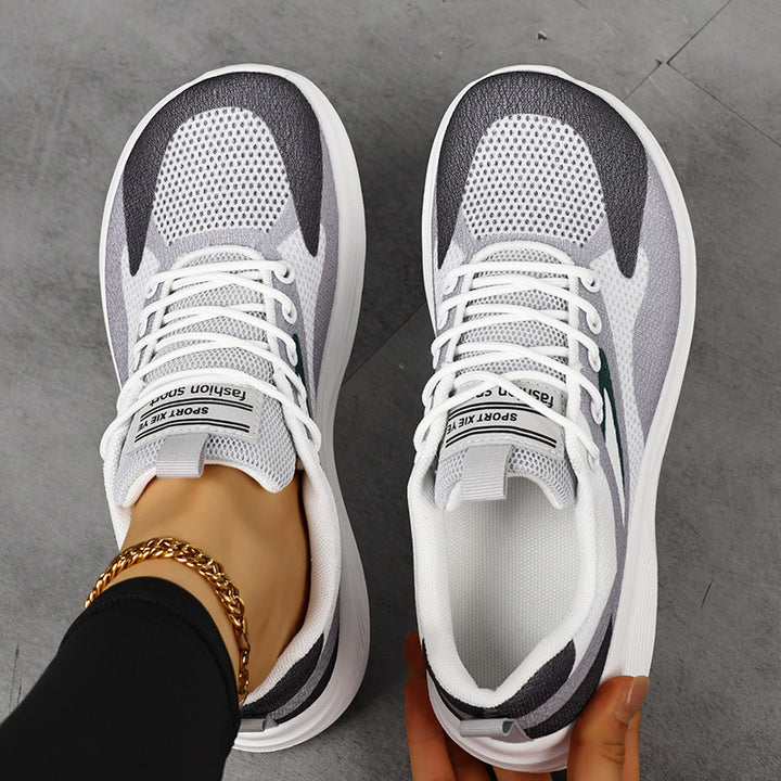 Damen Leichte Mesh-Laufschuhe mit gedämpfter EVA-Plateausohle und Komfort-Fußbett – Lioré