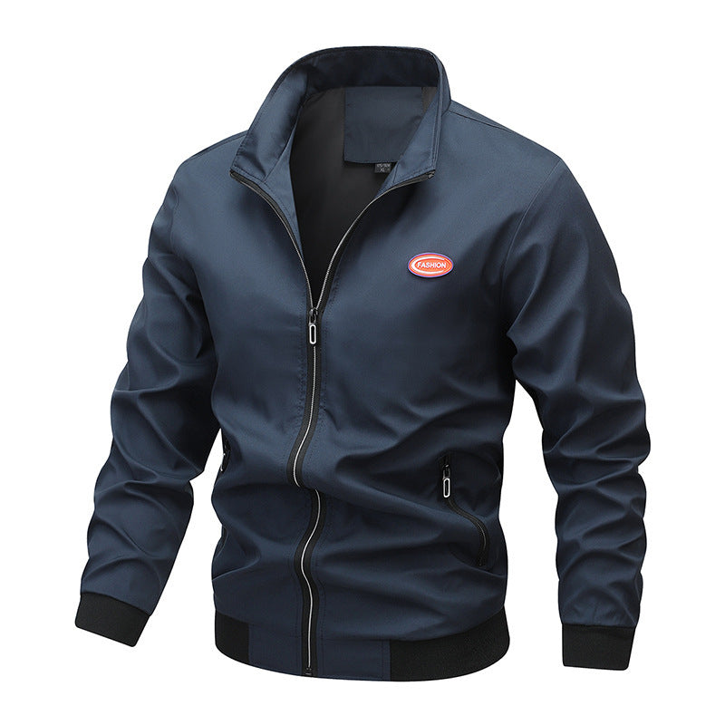 Herren Stoffjacke mit Reißverschluss Echo Archiv