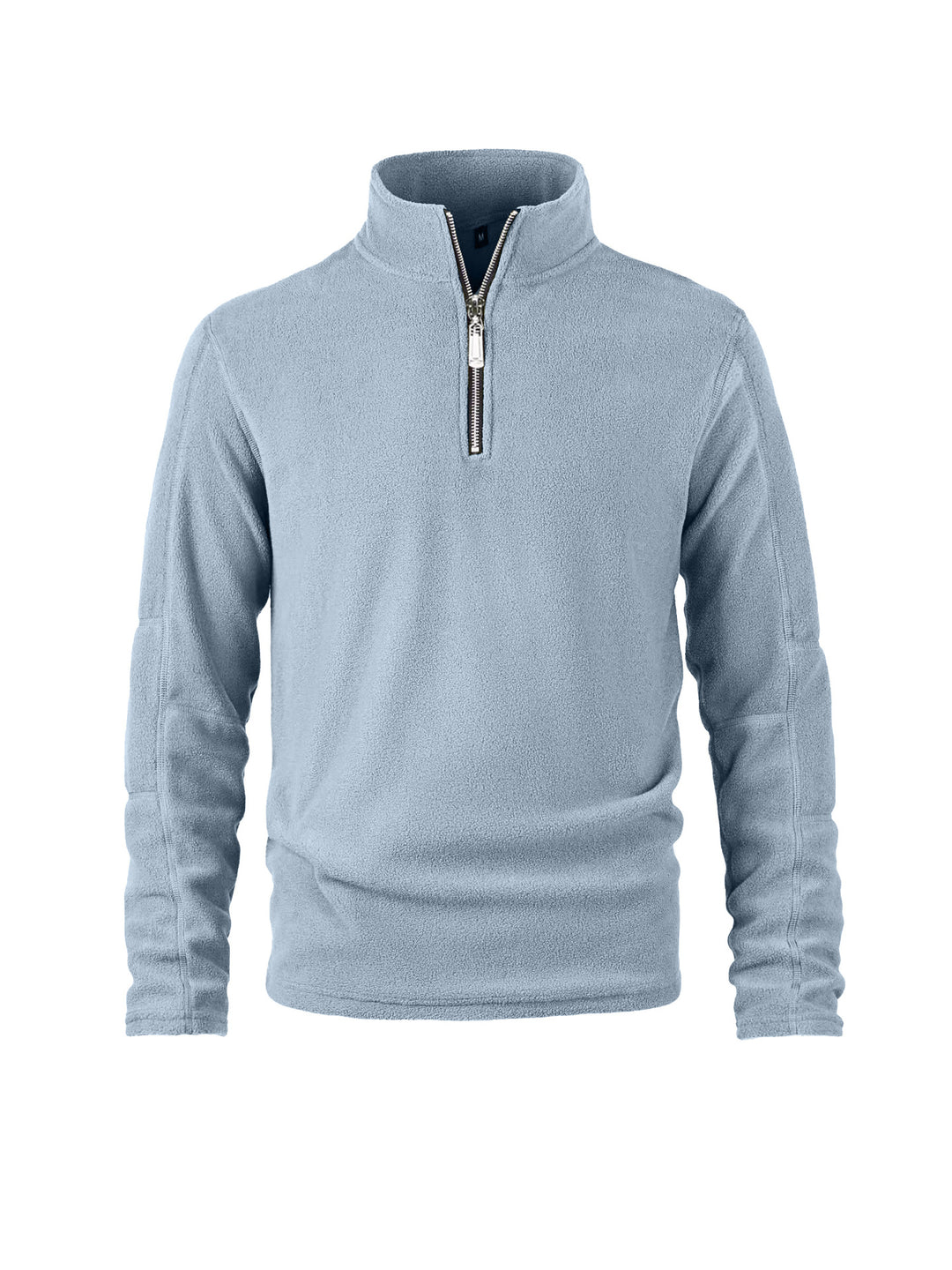 Herren warmhaltender Fleece-Pullover mit halbem Reißverschluss Echoarchiv