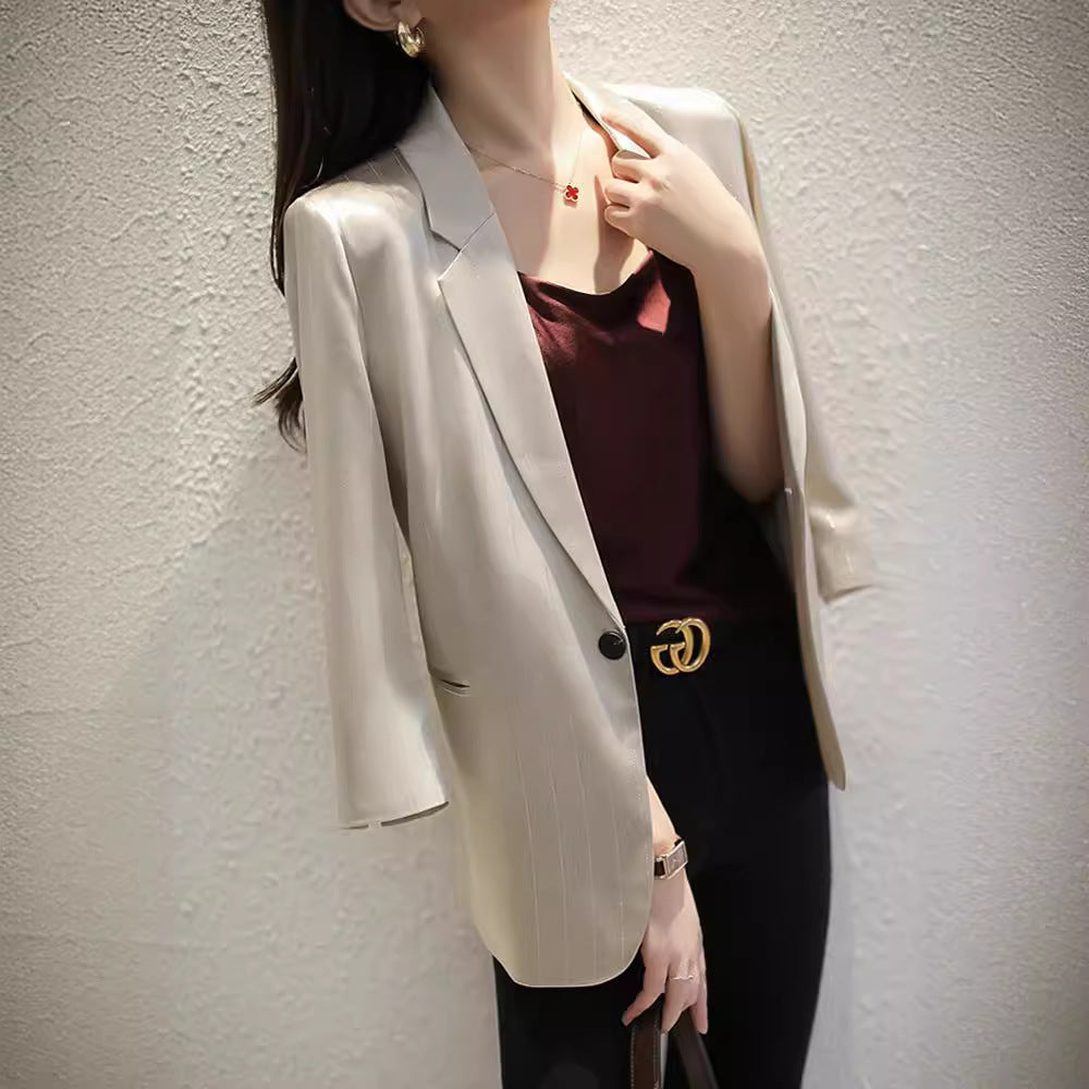 Damen Elegante und vielseitige Blazerjacke Echoarchiv