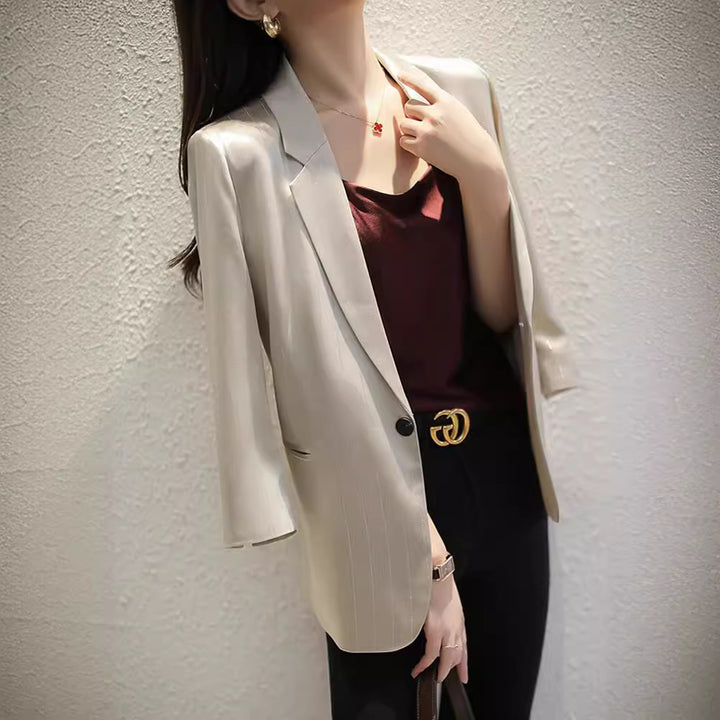 Damen Elegante und vielseitige Blazerjacke Echoarchiv