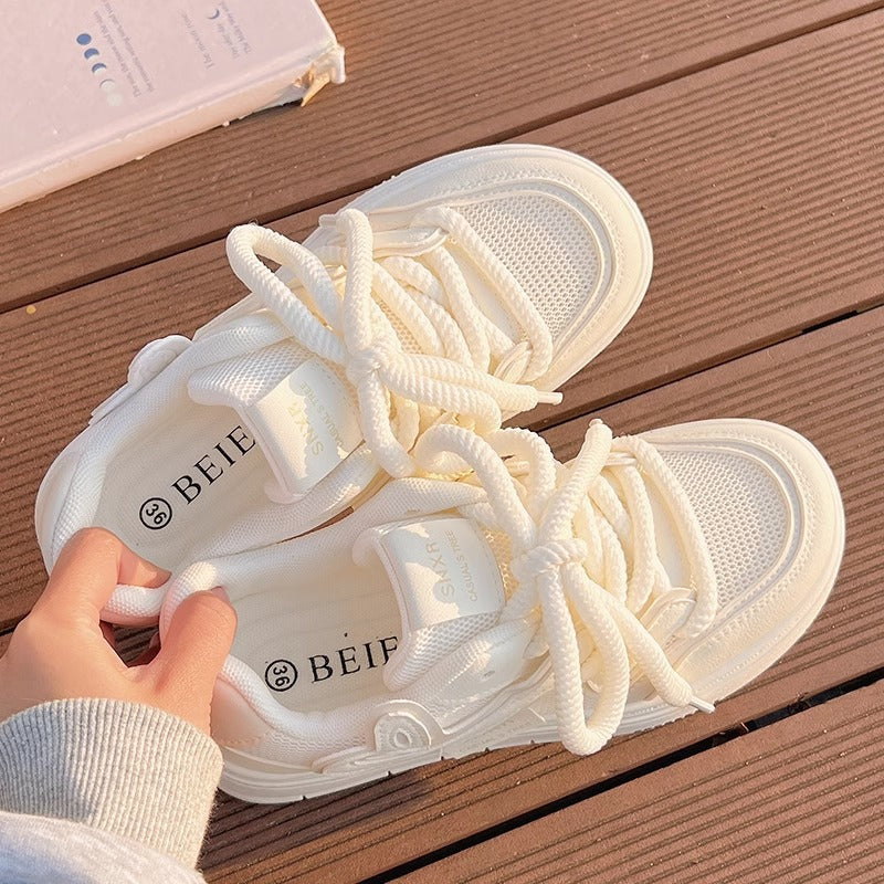 Damen Luftpump-Sneaker mit dämpfender Sohle und atmungsaktivem Obermaterial Echo Archiv