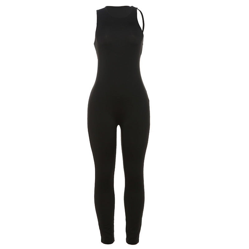 Damen Sportlicher Langoverall mit innovativem Cut-Out Echo Archiv
