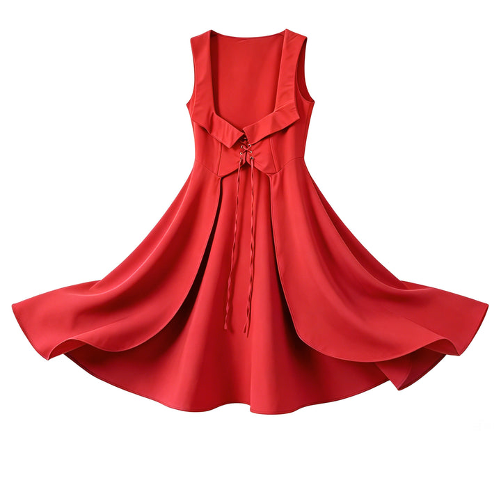Damen nan schulterfreies Boho Maxikleid mit Volants, asymmetrischem Saum und Glockenärmeln Echo Archiv