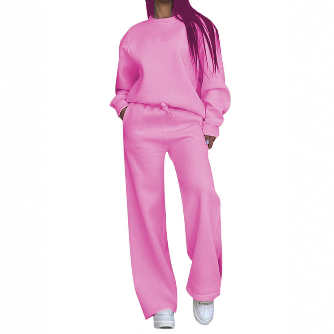 Damen nan lässiges Oversize Sweatshirt und weite Jogginghose Set Echo Archiv