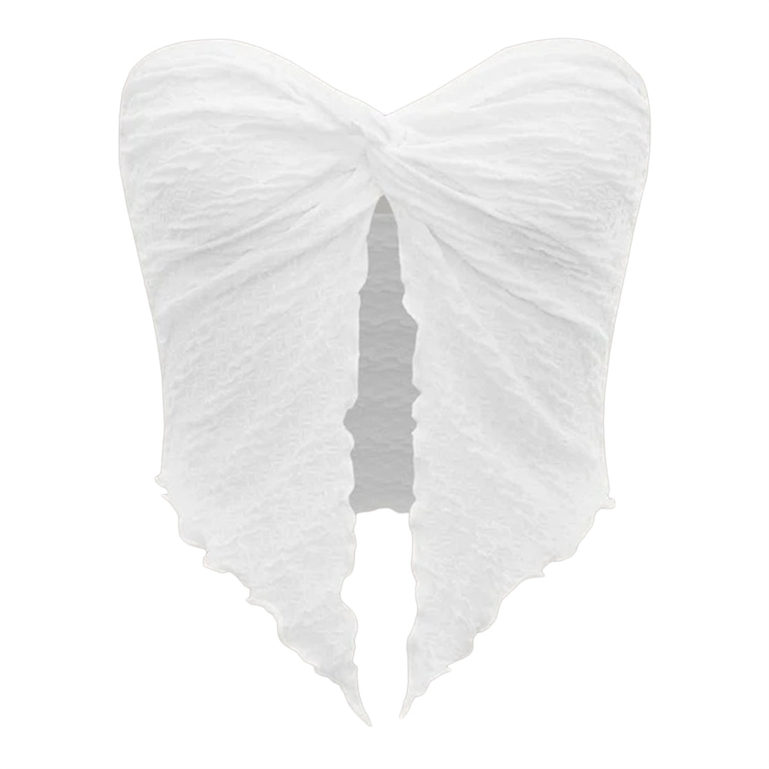 Damen ärmelloses Top mit elegantem Wickeldesign – Orélia