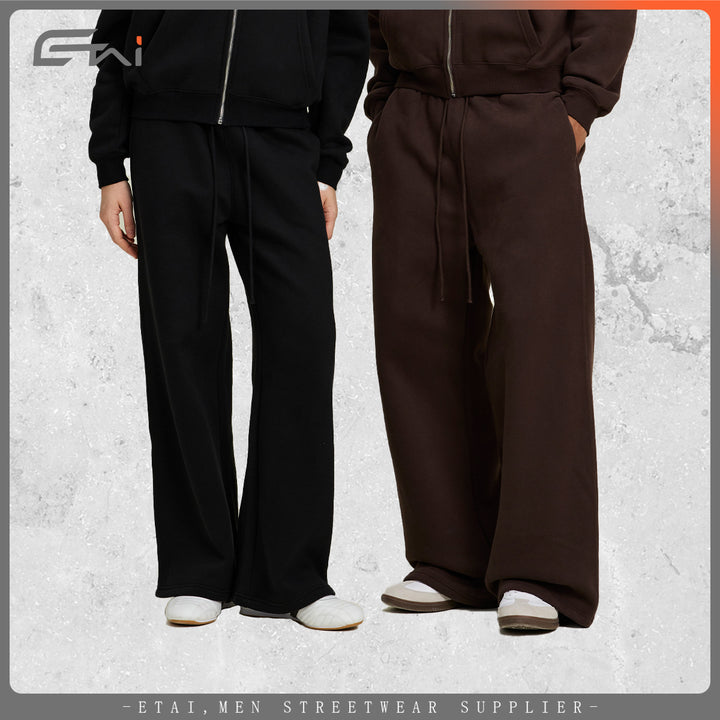 Damen Zweiteiliges Lounge-Set mit Cropped Kapuzen-Zipjacke und weiter hochgeschnittener Sweathose Echo Archiv