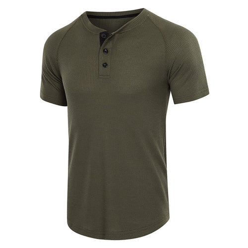 Herren Kurzärmliges Polo-Shirt mit strukturiertem Stoff Echoarchiv