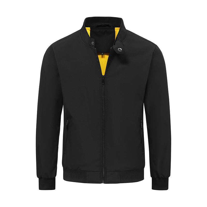 Herren Leichte Übergangsjacke mit hochgeschlossenem Kragen Echo Archiv