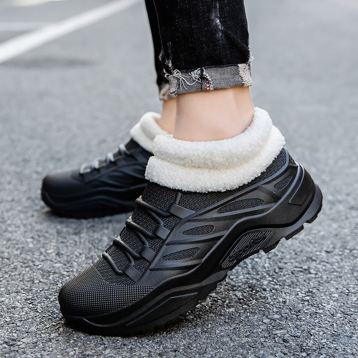 Damen Gefütterte Slip-On Sneaker-Clogs mit Teddyfutter Echoarhiv