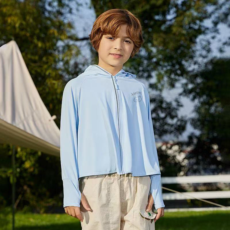 Mädchen Atmungsaktive UV-Schutzjacke Echo Archiv