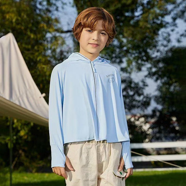 Mädchen Atmungsaktive UV-Schutzjacke Echo Archiv