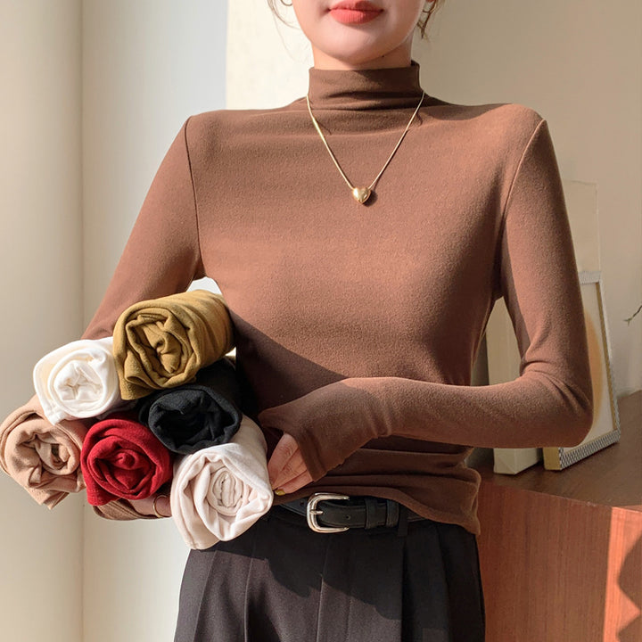 Damen Elegantes Rollkragenoberteil Echo Archiv 1787620582
