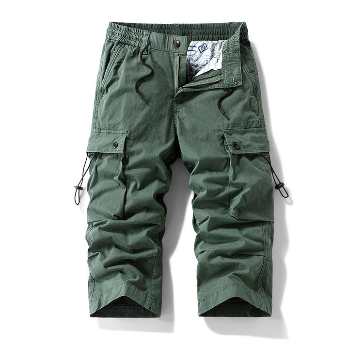 Herren Cargo-Hose mit elastischem Bund und multifunktionalen Taschen Echoarchiv 1758210222
