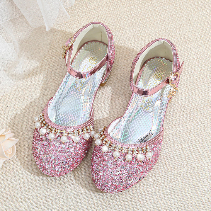 Damen Glitzernde Festtagsballerinas Echo Archiv