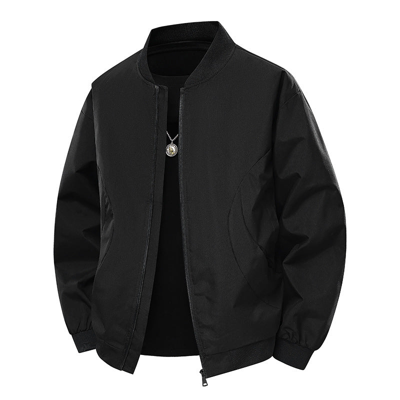 Herren Lässige Bomberjacke Echo Archiv