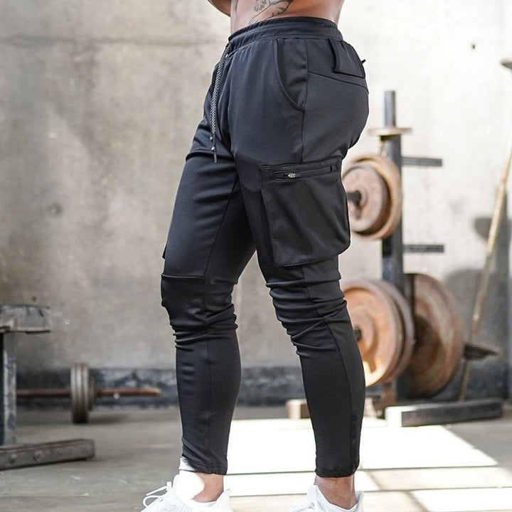 Herren Cargo-Jogginghose mit praktischen Reißverschlusstaschen und modernem Schnitt Echoarchiv