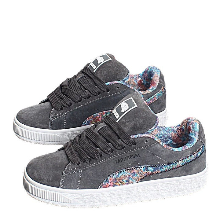 Damen Sneakers mit floralem Innenfutter und rutschfester Sohle Echo Archiv