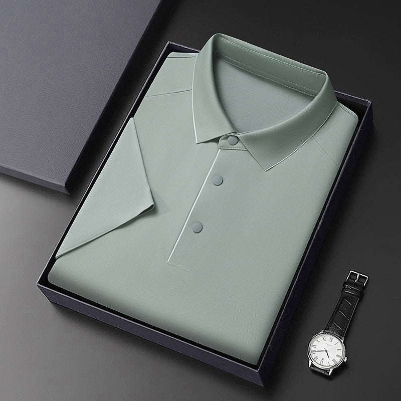 Herren stilvolles Poloshirt mit innovativer feuchtigkeitsableitender Technologie Echoarchiv