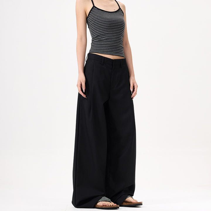 Damen Palazzo‑Hose mit extra weitem Bein, verdecktem Reißverschluss und Bügelfalte Echo Archiv