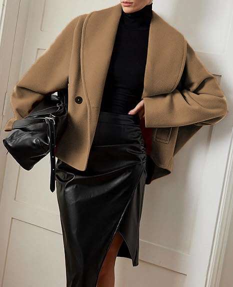 Damen Elegante Oversize-Jacke Echo Archiv