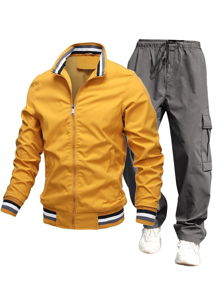Herren Sportliche Jacke und Cargo-Hosen Echo Archiv