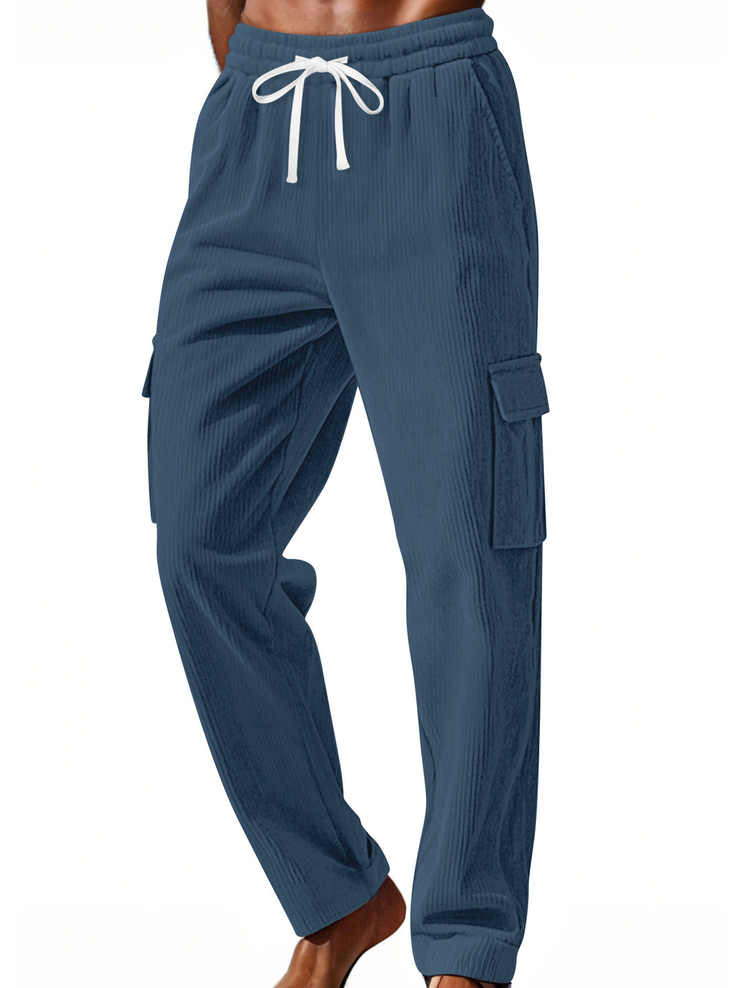 Herren Cargo-Hose mit elastischem Bund und praktischen Taschen Echoarchiv