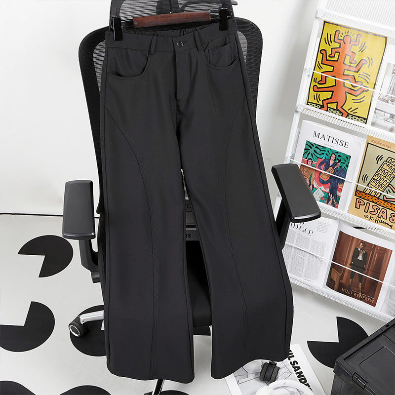 Damen Elegante und bequeme Weitbein-Hose Echoarchiv