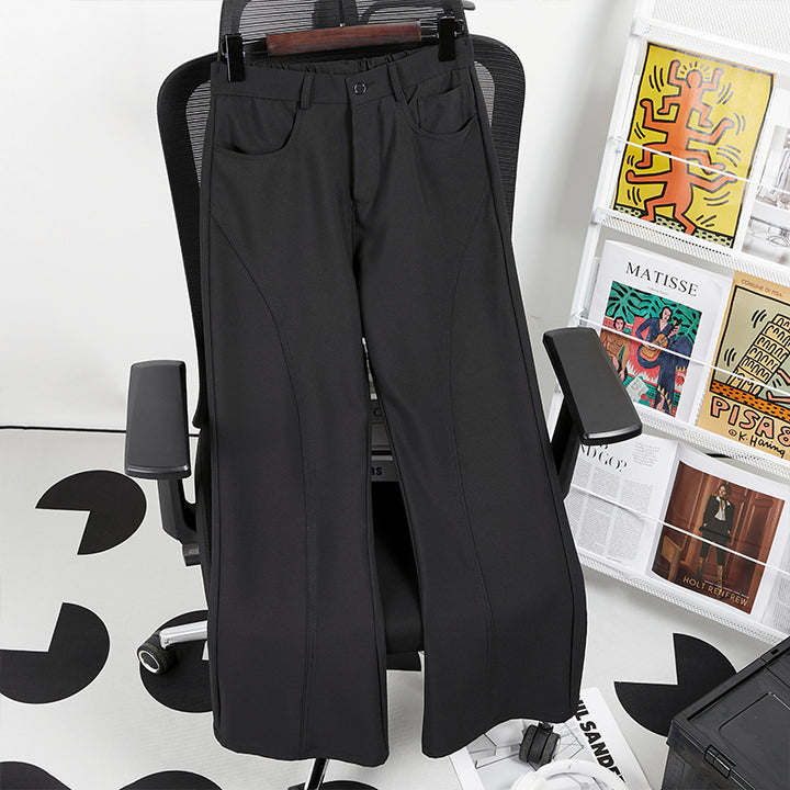 Damen Elegante und bequeme Weitbein-Hose Echoarchiv