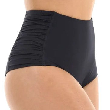 Damen Hochtaillierte Badeshorts mit Raffung Echo Archiv