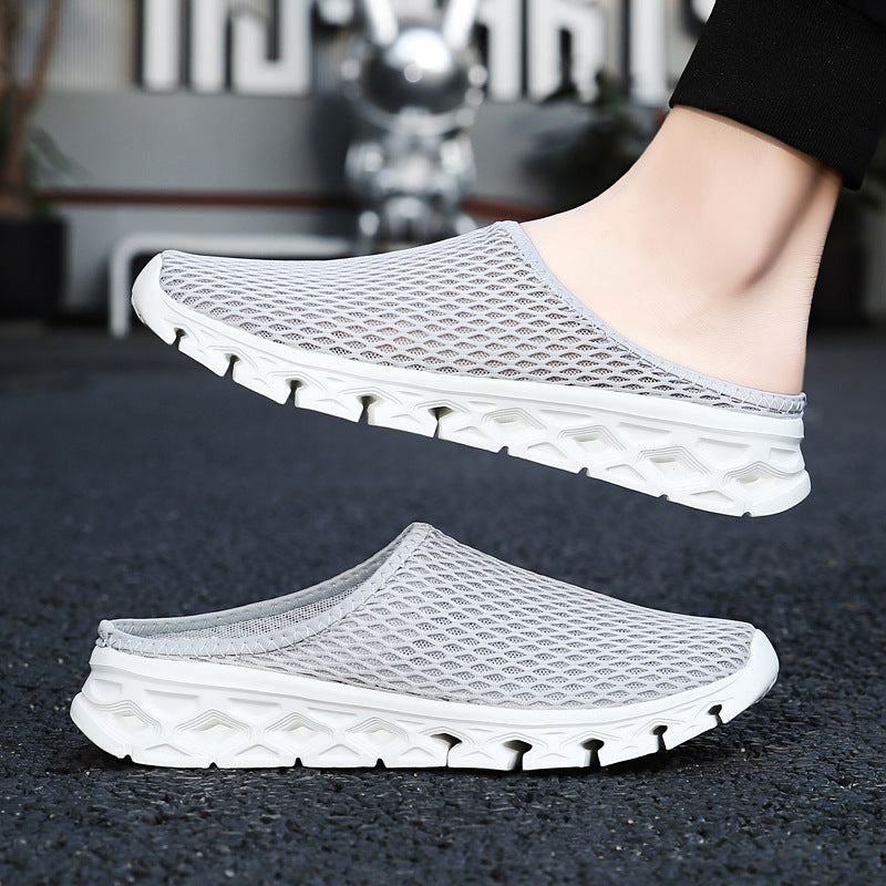 Unisex nan atmungsaktiver Mesh-Muleschuh mit flexibler Wabenlaufsohle und ergonomischem Fußbett Echo Archiv