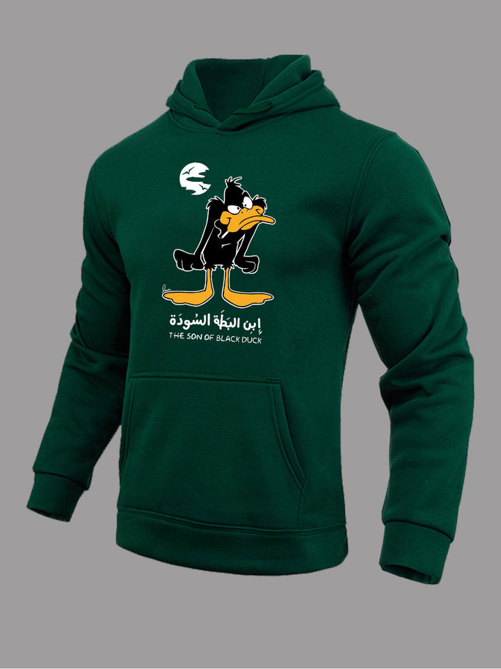 Herren Kapuzenpullover mit einzigartigem Cartoon-Motiv Echoarchiv
