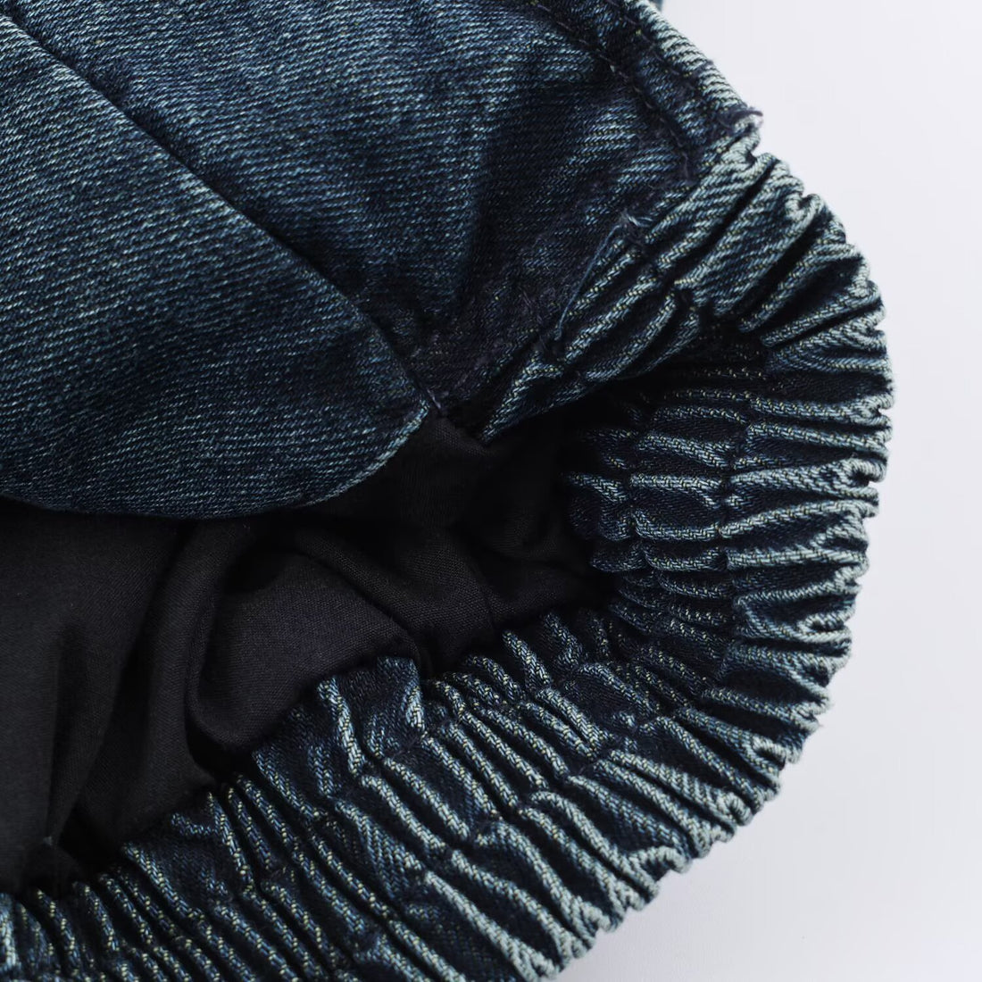 Damen Oversize-Jeansjacke mit voluminösem Kunstpelzkragen und elastischem Saum Echoarchiv