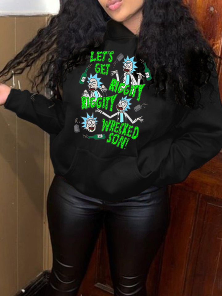 Herren Hoodie mit originellem Grafikdesign Echoarchiv