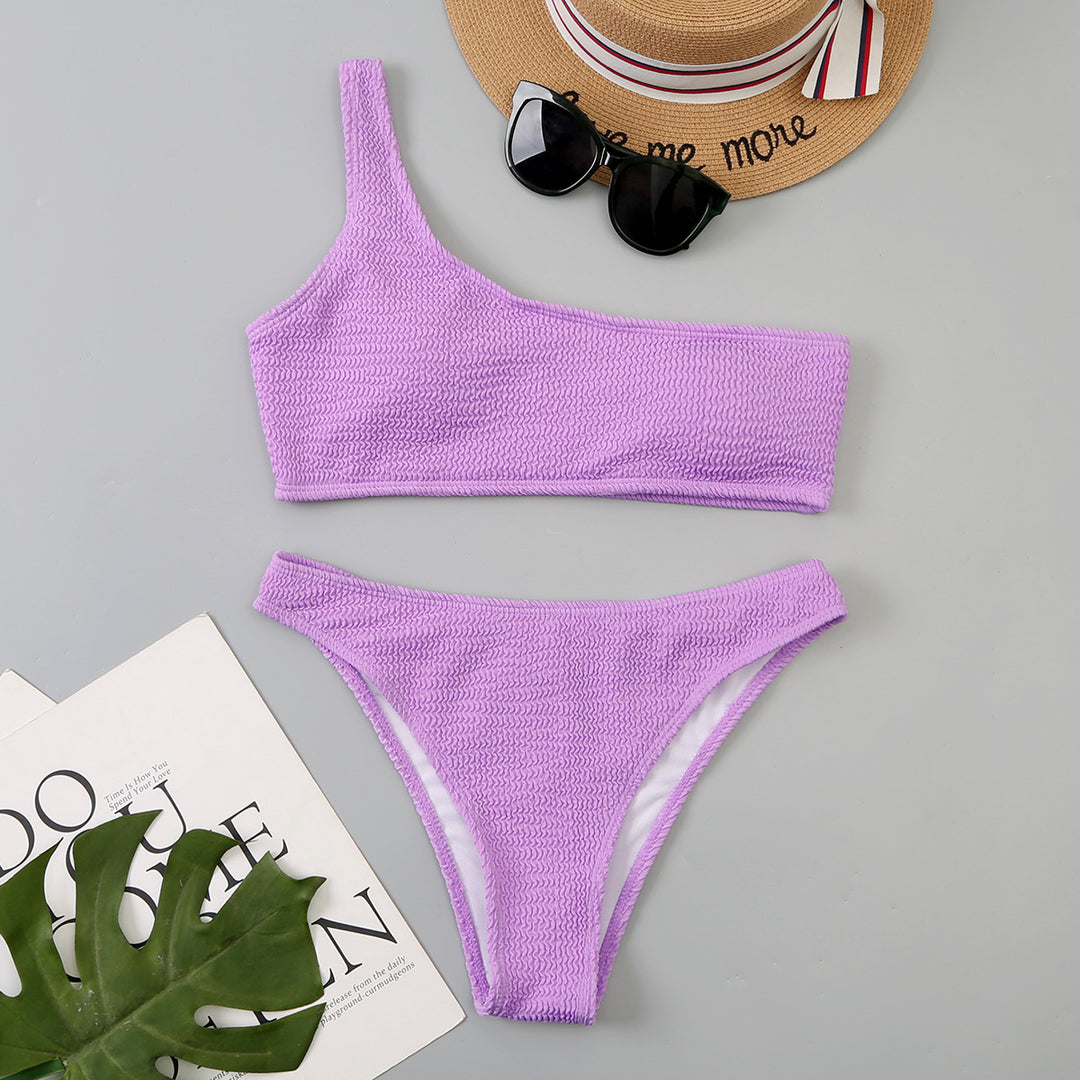 Damen asymmetrisches Bikini-Set Echo Archiv