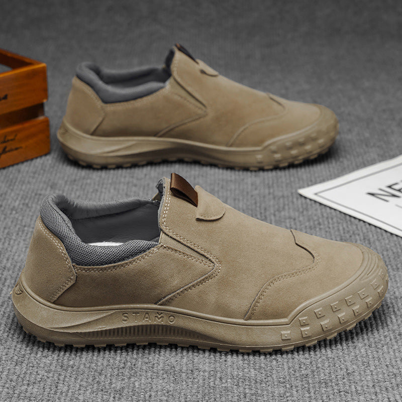 Damen Bequeme Slip-On Sneakers aus hochwertigem Wildleder Echo Archiv