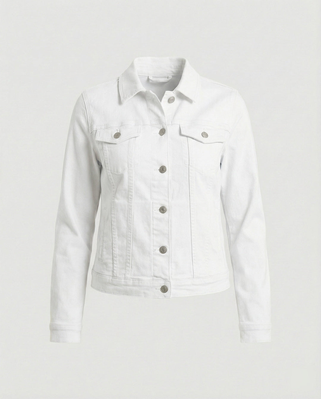 Damen Echoarchiv kurze klassische JEchoarchivnsjacke mit aufgesetzten Brusttaschen und verkürztem Saum Echoarchiv