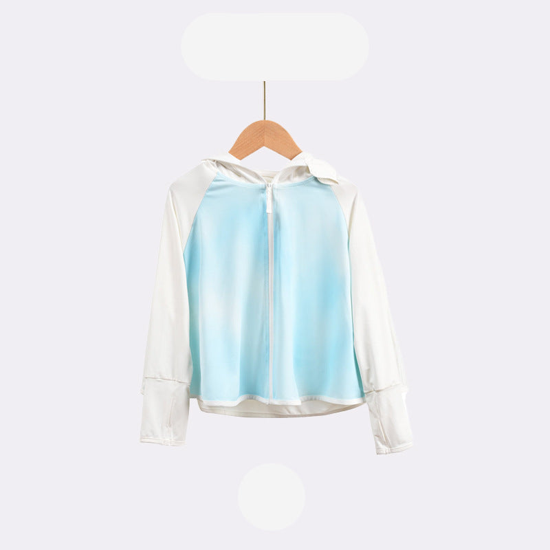 Kinder UV-Schutzjacke mit Kapuze und atmungsaktiven Eigenschaften Echo Archiv
