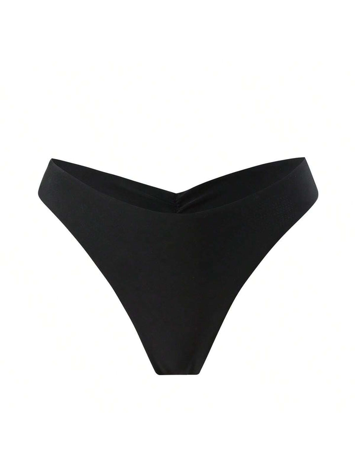 Damen Bikini-Höschen mit seitlichen Rüschendetails und hohem Schnitt Echo Archiv