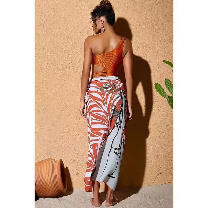 Damen Bikini-Set mit dekorativem Wickelrock Echo Archiv