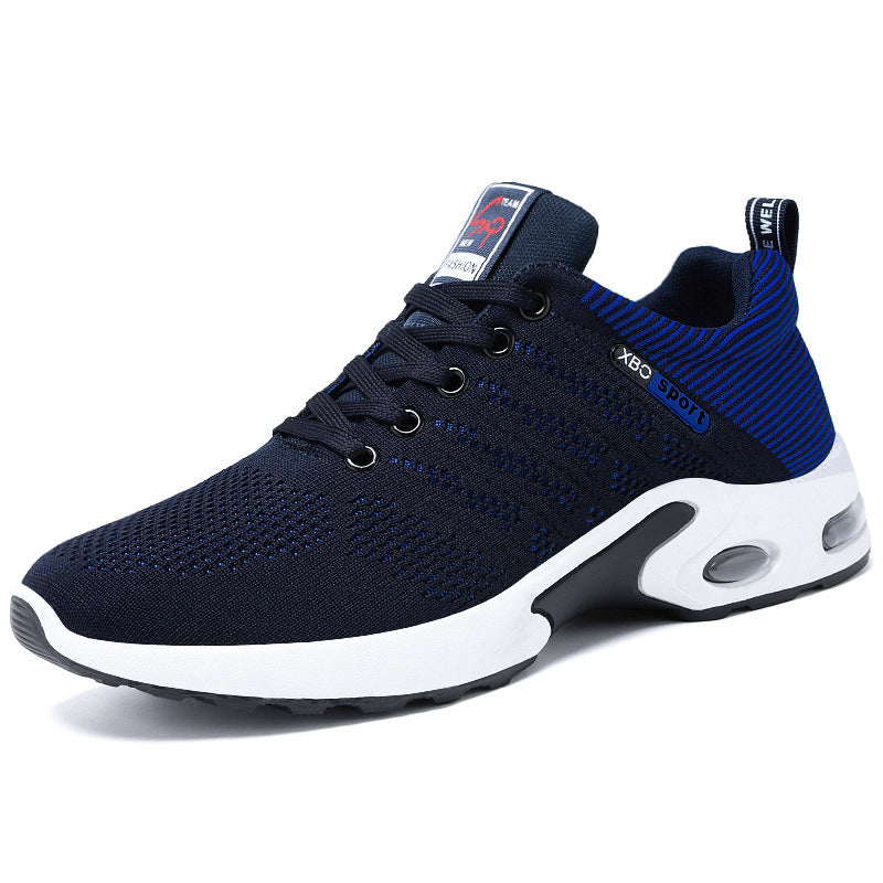 Herren nan atmungsaktive leichte Strick-Sneaker mit Luftkissen und rutschfester Laufsohle Echo Archiv