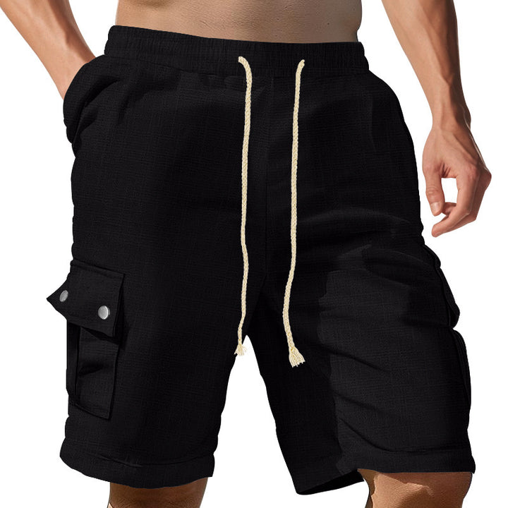 Herren Cargo-Shorts mit praktischen Seitentaschen und verstellbarem Bund Echoarchiv