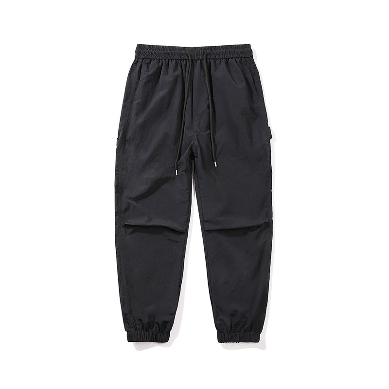Herren Technische Ripstop-Joggerhose mit Tunnelzug, Knieabnähern und geripptem Knöchelabschluss Echo Archiv